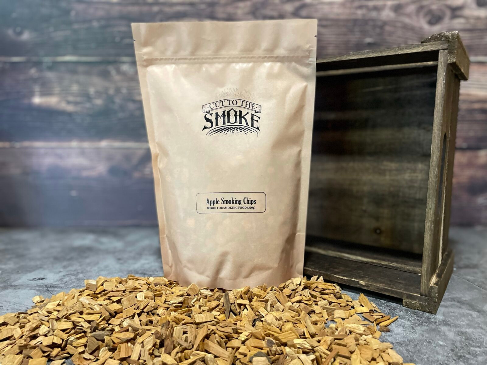 apple smoking chips
